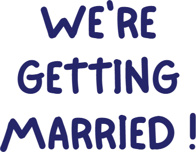 We're getting married!